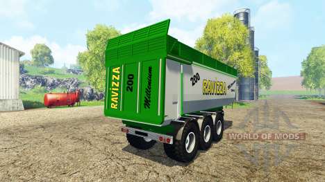 Ravizza Millenium 7200 v2.0 for Farming Simulator 2015