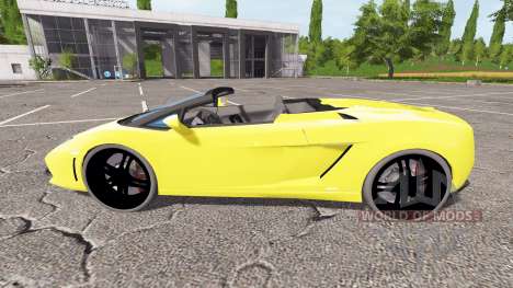 Lamborghini Gallardo Spyder v2.0 for Farming Simulator 2017
