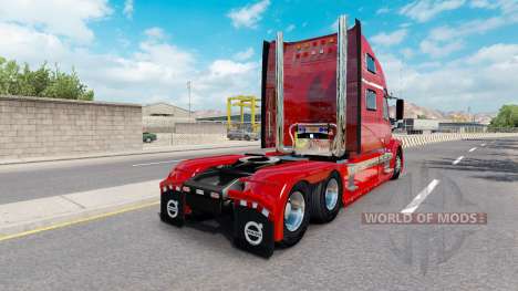 Skin Red Fantasy v2.0 for Volvo truck VNL 780 for American Truck Simulator