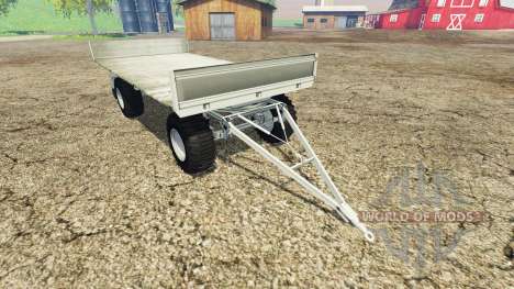 Fortschritt HW 80 bale trailer v1.1 for Farming Simulator 2015