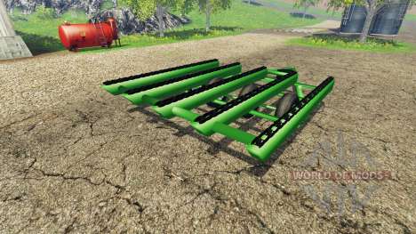 Bale trailer John Deere for Farming Simulator 2015