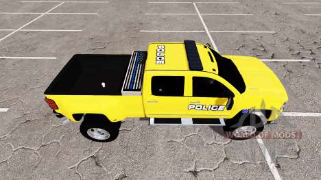 Chevrolet Silverado 3500 HD Police for Farming Simulator 2017