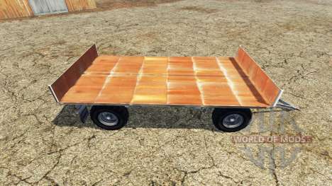 Fortschritt HW 80 bale trailer for Farming Simulator 2015