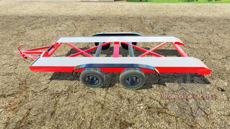 Car trailer for Farming Simulator 2015