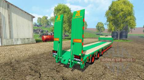 Aguas-Tenias low semitrailer for Farming Simulator 2015