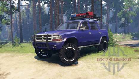 Dodge Durango 1998 for Spin Tires