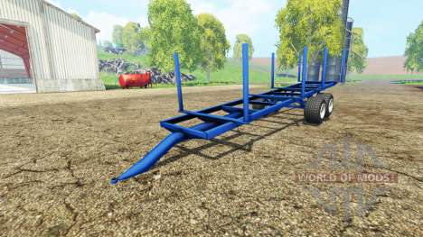 Log Trailer autoload for Farming Simulator 2015