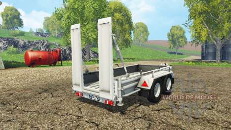 Car trailer YSM for Farming Simulator 2015