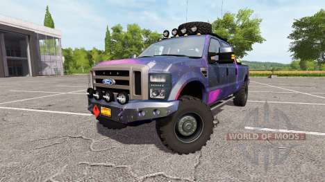 Ford F-250 space for Farming Simulator 2017