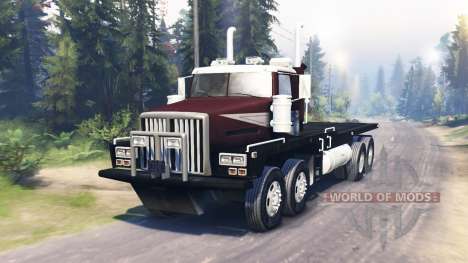 Western Star 6900 for Spin Tires