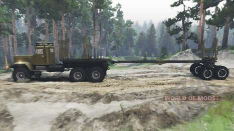 KrAZ 255 mix for Spin Tires