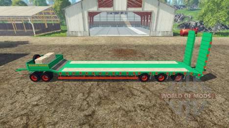 Aguas-Tenias low semitrailer v2.0 for Farming Simulator 2015