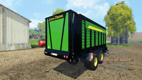 Forage trailer John Deere for Farming Simulator 2015