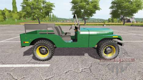 Jeep CJ-5 1972 for Farming Simulator 2017