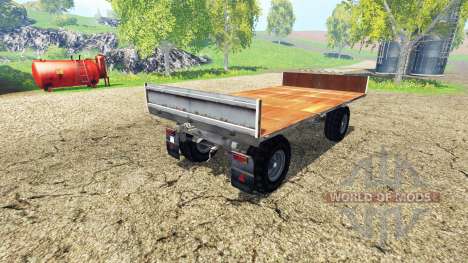 Fortschritt HW 80 bale trailer for Farming Simulator 2015