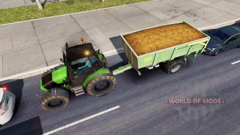 John Deere in traffic for American Truck Simulator