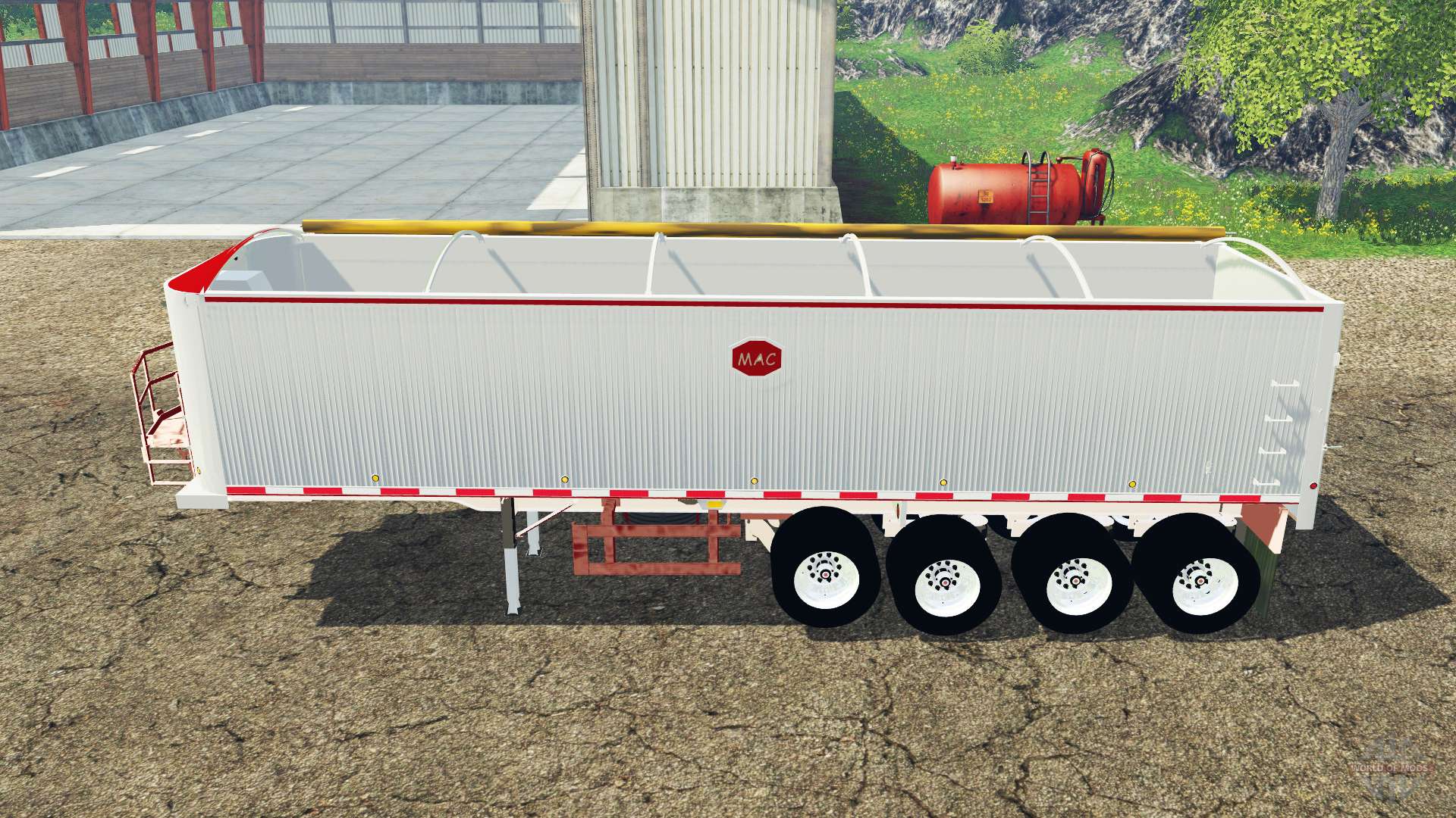 mac end dump trailer mod for farming simulator 2015