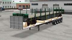 Oversize trailers USA for American Truck Simulator