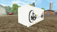 Container open for Farming Simulator 2015