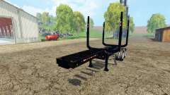 Logging semitrailer for Farming Simulator 2015