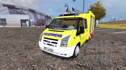 Ford Transit feuerwehr for Farming Simulator 2013