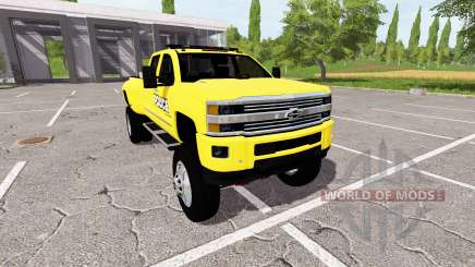 Chevrolet Silverado 3500 HD Police for Farming Simulator 2017