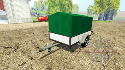 Service car trailer v1.7 for Farming Simulator 2015