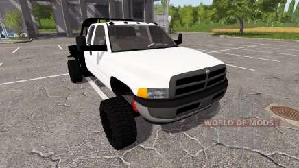 Dodge Ram flatbed for Farming Simulator 2017