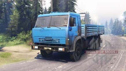 KamAZ 53215 for Spin Tires