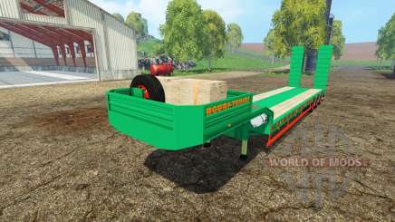 Aguas-Tenias low semitrailer v3.0 for Farming Simulator 2015