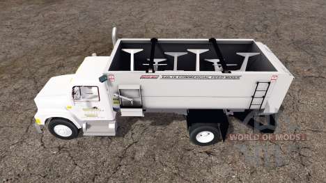 International 4700 1991 feed truck v2.0 for Farming Simulator 2015