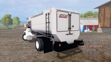 International 4700 1991 feed truck v2.0 for Farming Simulator 2015