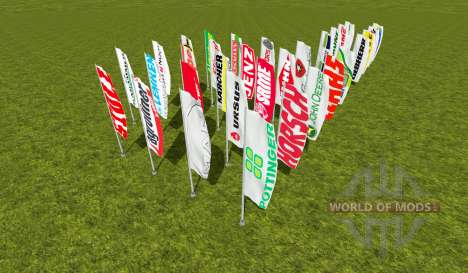Flags pack for Farming Simulator 2015