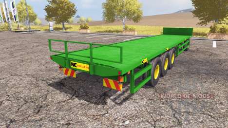 NC bale trailer for Farming Simulator 2013