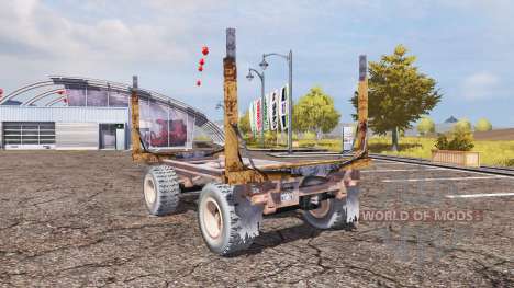 Timber trailer for Farming Simulator 2013