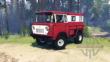 Jeep FC-150 for Spin Tires