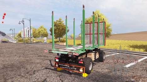 Logging platform for Farming Simulator 2013