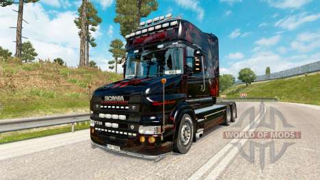 Predator skin for truck Scania T-series for Euro Truck Simulator 2