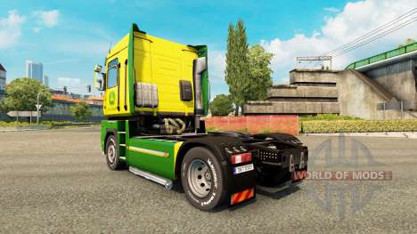 Skin John Deere tractor Renault Magnum for Euro Truck Simulator 2