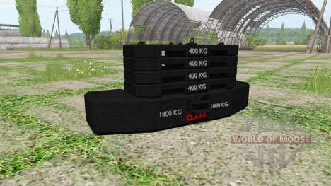 Weight CLAAS for Farming Simulator 2017