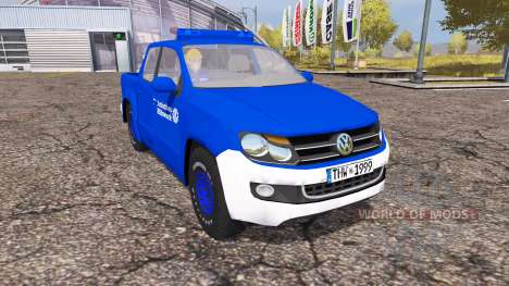 Volkswagen Amarok Double Cab THW for Farming Simulator 2013
