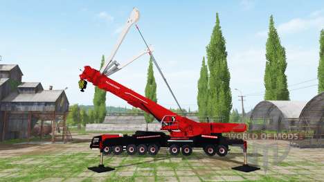 Liebherr LTM 11200-9.1 Mammoet speed lift for Farming Simulator 2017