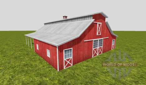 American barn v2 for Farming Simulator 2015