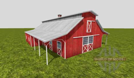 American barn v2 for Farming Simulator 2015