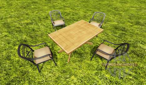 Cafe table for Farming Simulator 2015