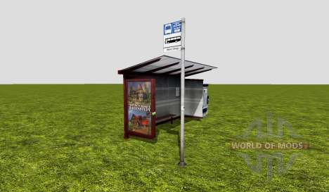 Bus stop for Farming Simulator 2015