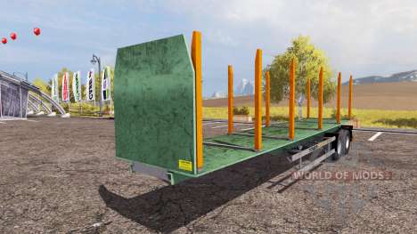 Forestry semitrailer for Farming Simulator 2013