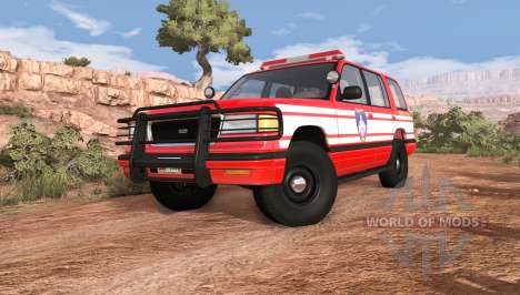 Gavril Roamer DeWitt NY Fire Department Squad for BeamNG Drive