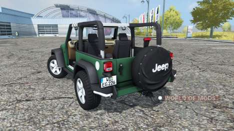 Jeep Wrangler (JK) v0.95 for Farming Simulator 2013