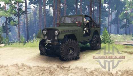 Jeep CJ-7 Renegade 1976 for Spin Tires